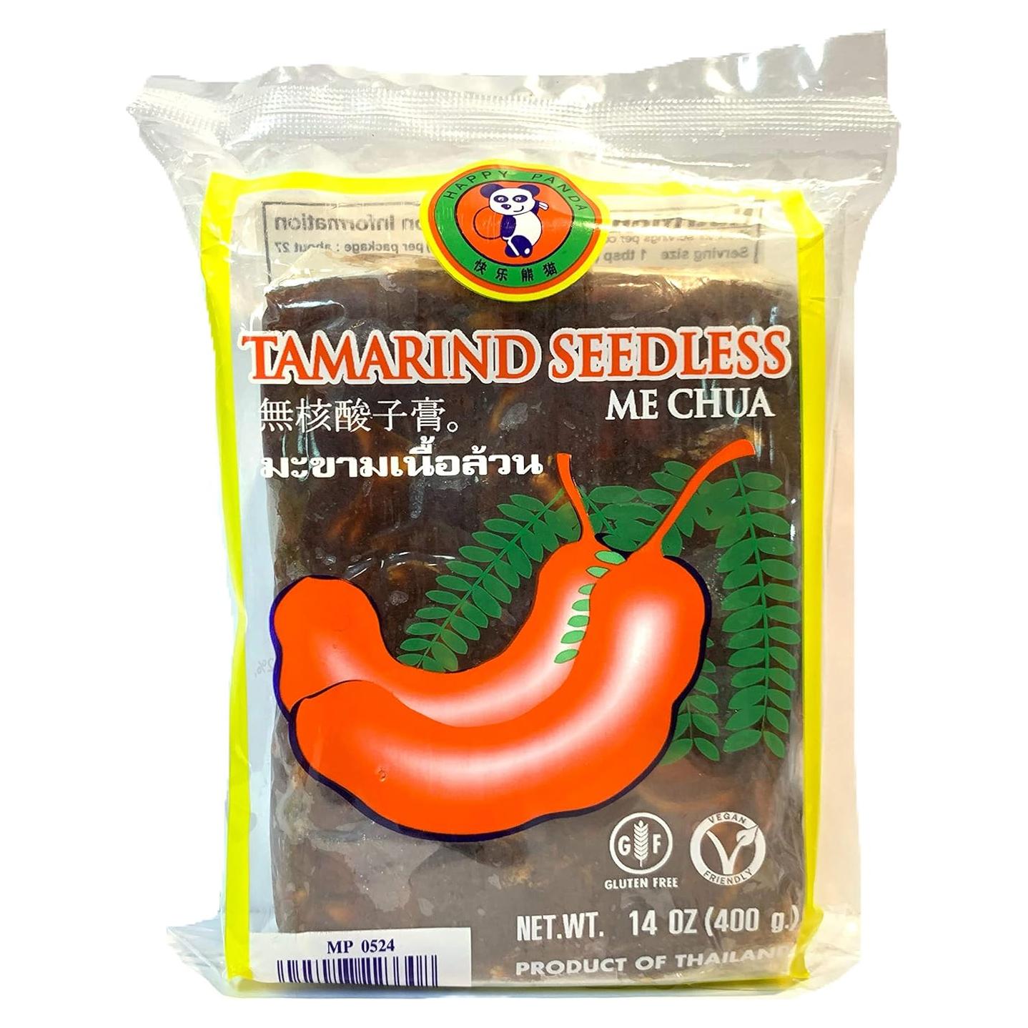 Pasta de Tamarindo Sin Hueso Happy Panda 396g - Natural Tailandés