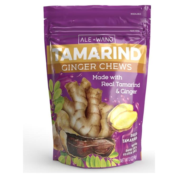 Caramelos de Tamarindo y Jengibre ALE + WANG 84g - Sin Colorantes