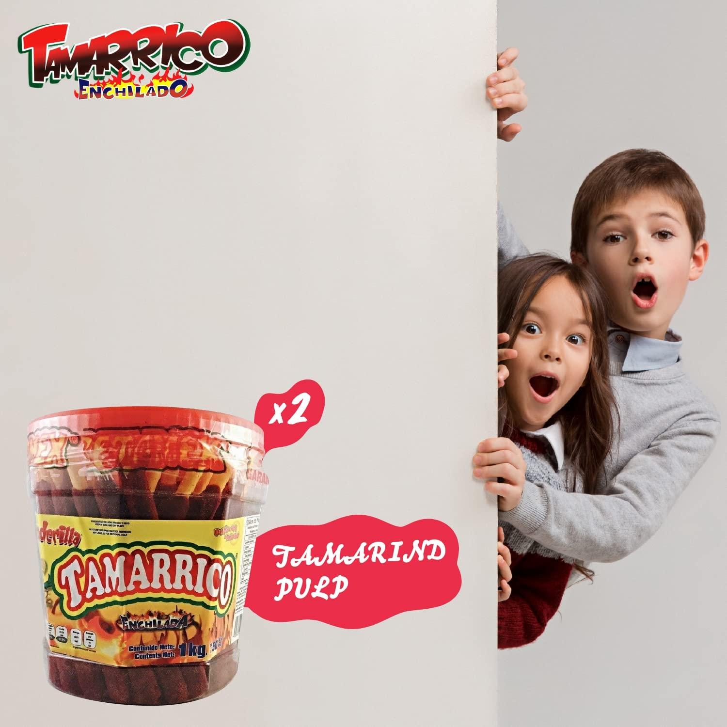 Paquete de 2 Palitos de Dulce de Tamarindo BETAMEX 1kg