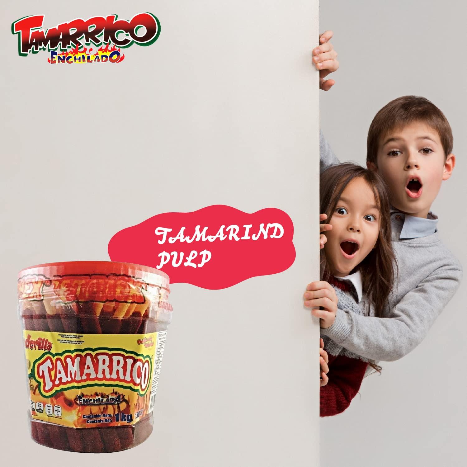Caramelos Betamex Tamarrico Sabor Tamarindo 1kg 50 Pcs