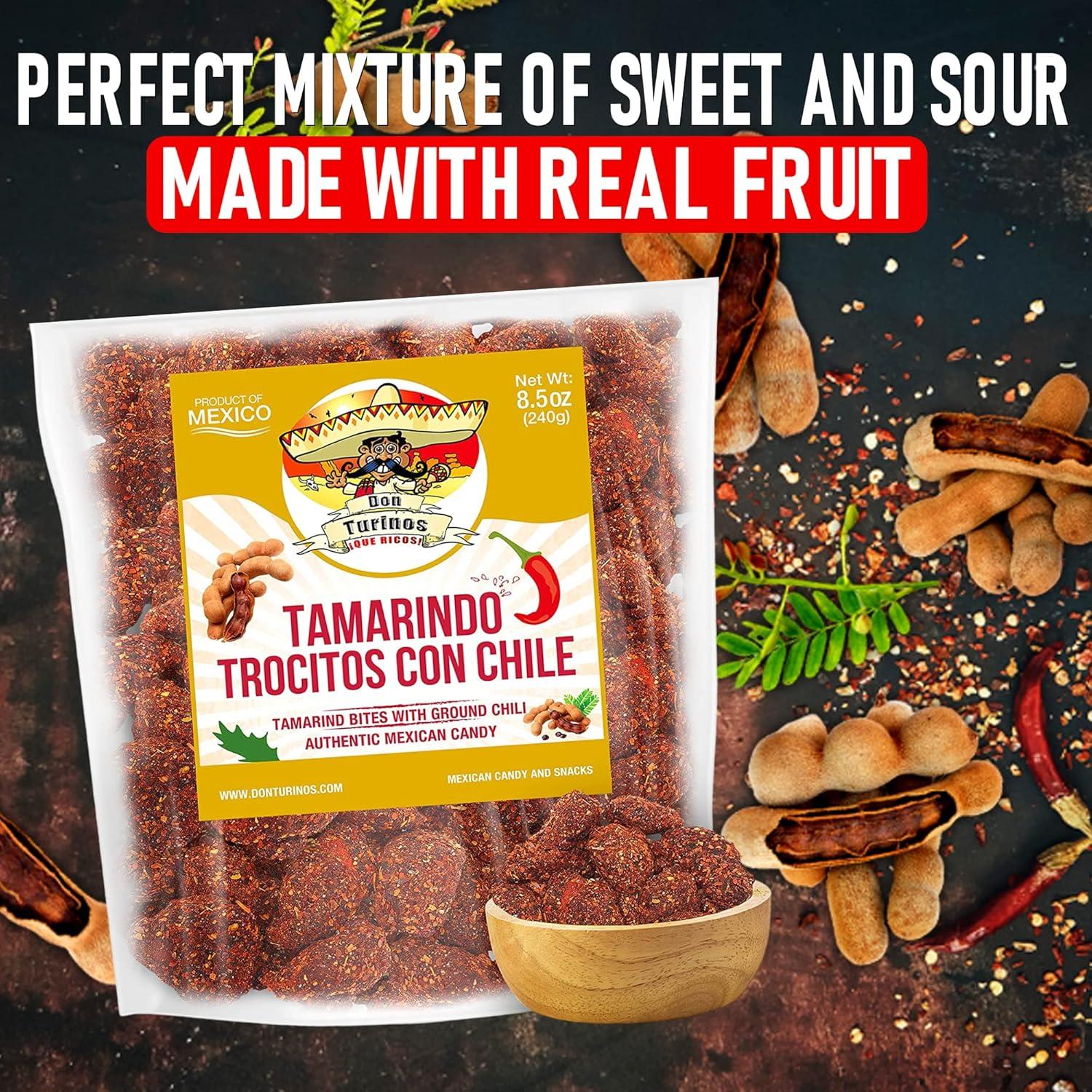 Dulce de Tamarindo con Chile Don Turinos 240g - Sabor Mexicano