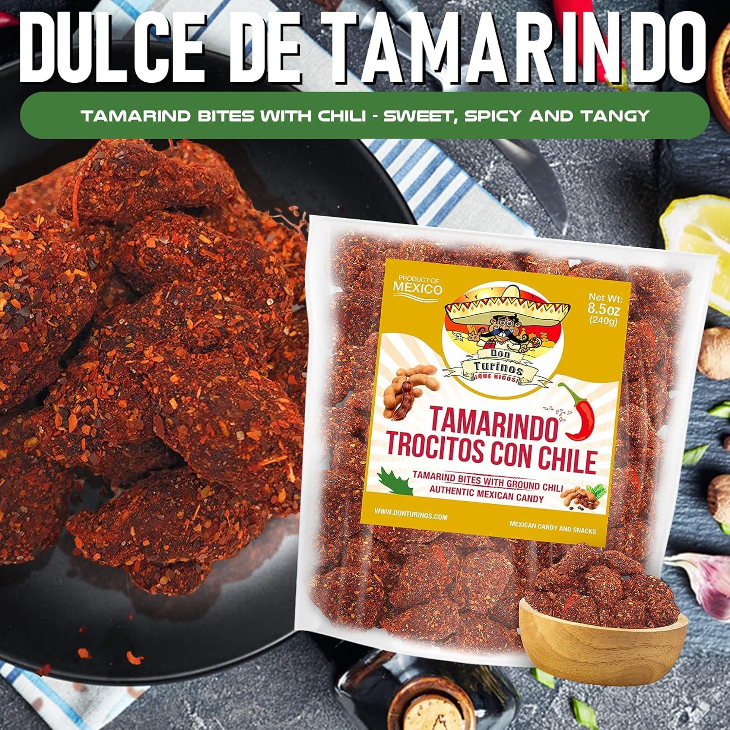 Dulce de Tamarindo con Chile Don Turinos 240g - Sabor Mexicano