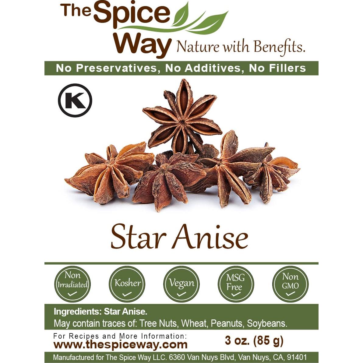 Anís Estrellado Entero La Ruta de las Especias 85 g