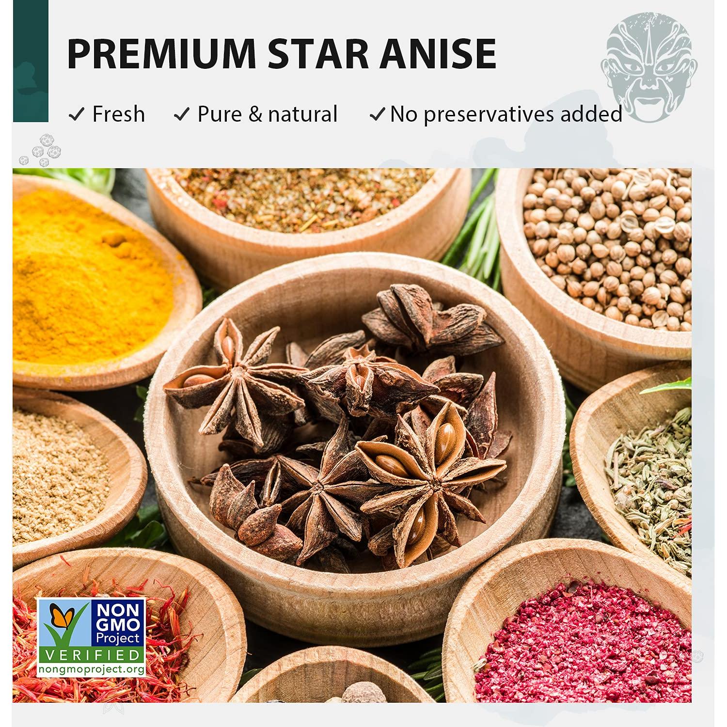 Anís Estrellado Entero Soeos 113.4g - Sin OGM