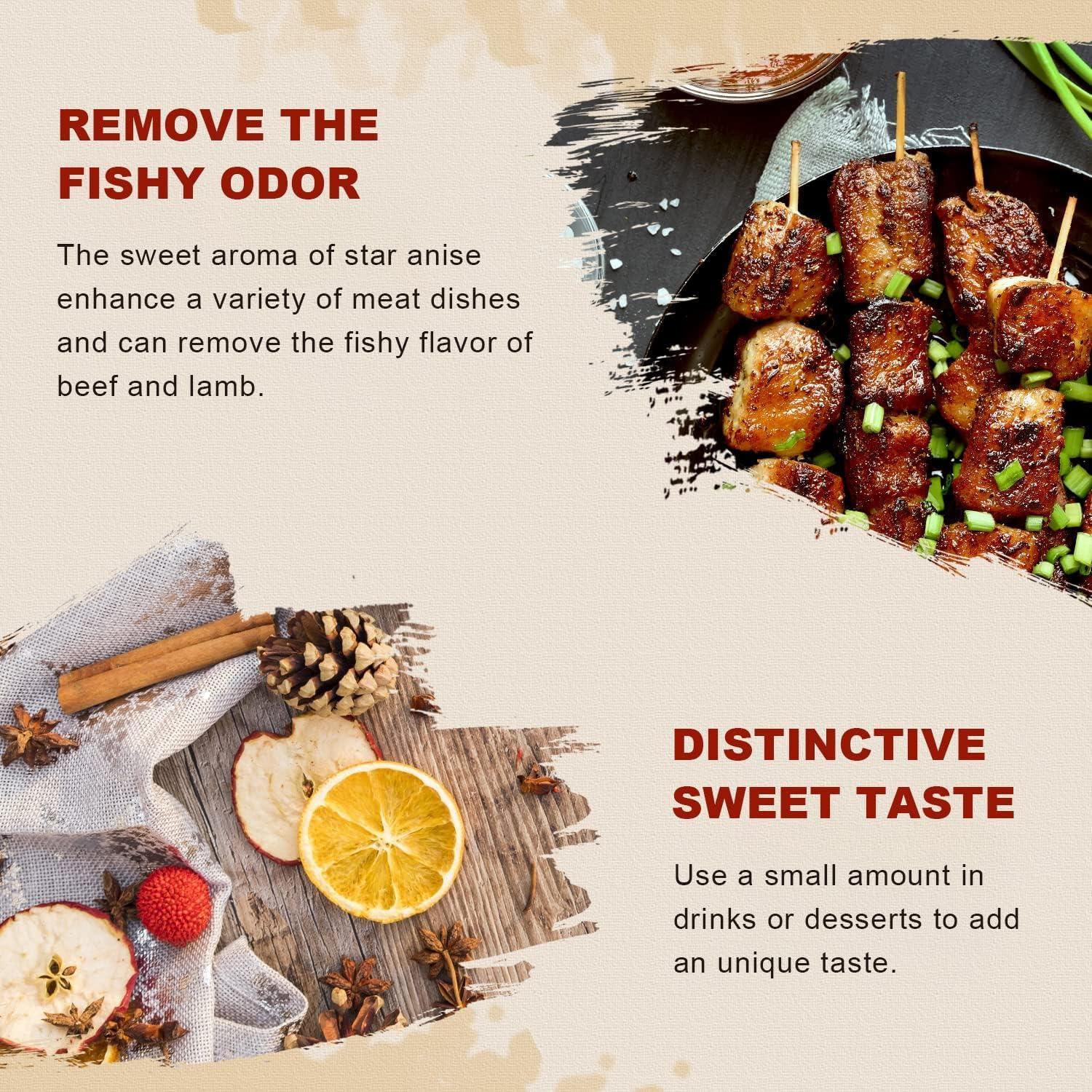 Anís Estrellado Entero 52USA 113.4g Sin OGM - Especia para Té