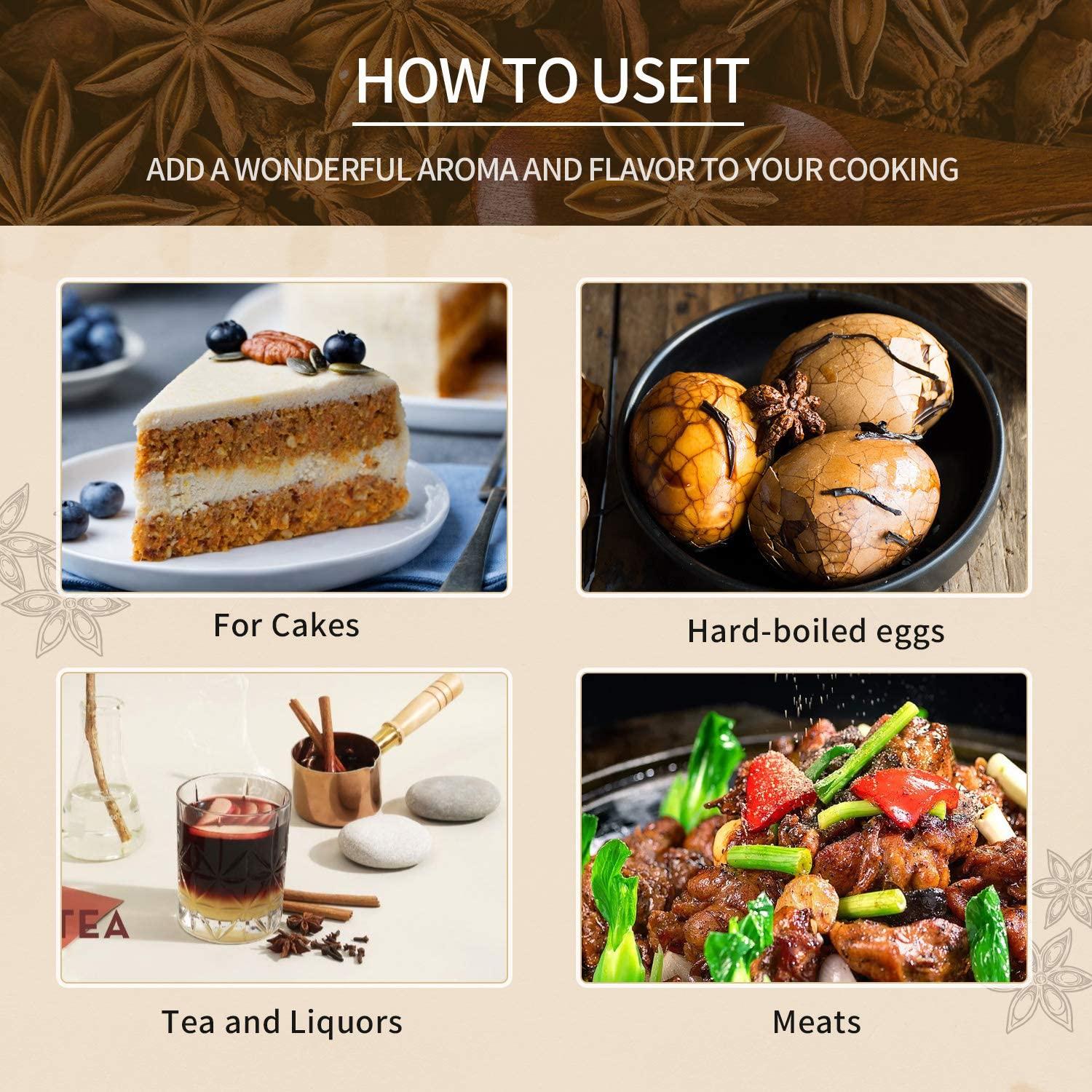 Anís Estrellado Orgánico 52USA - 113.4g | No OGM, Especia Premium