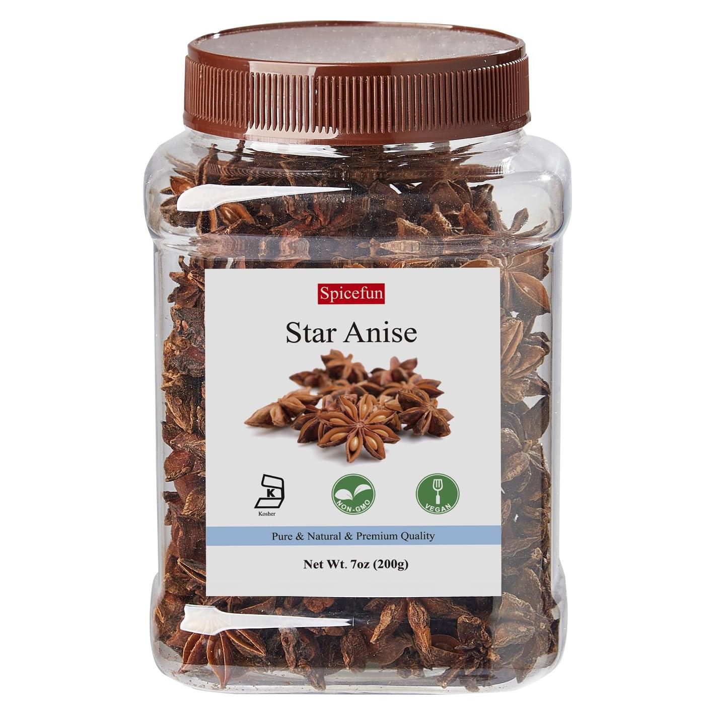 Anís Estrellado Spicefun 200g - Puro y Natural para Cocinar