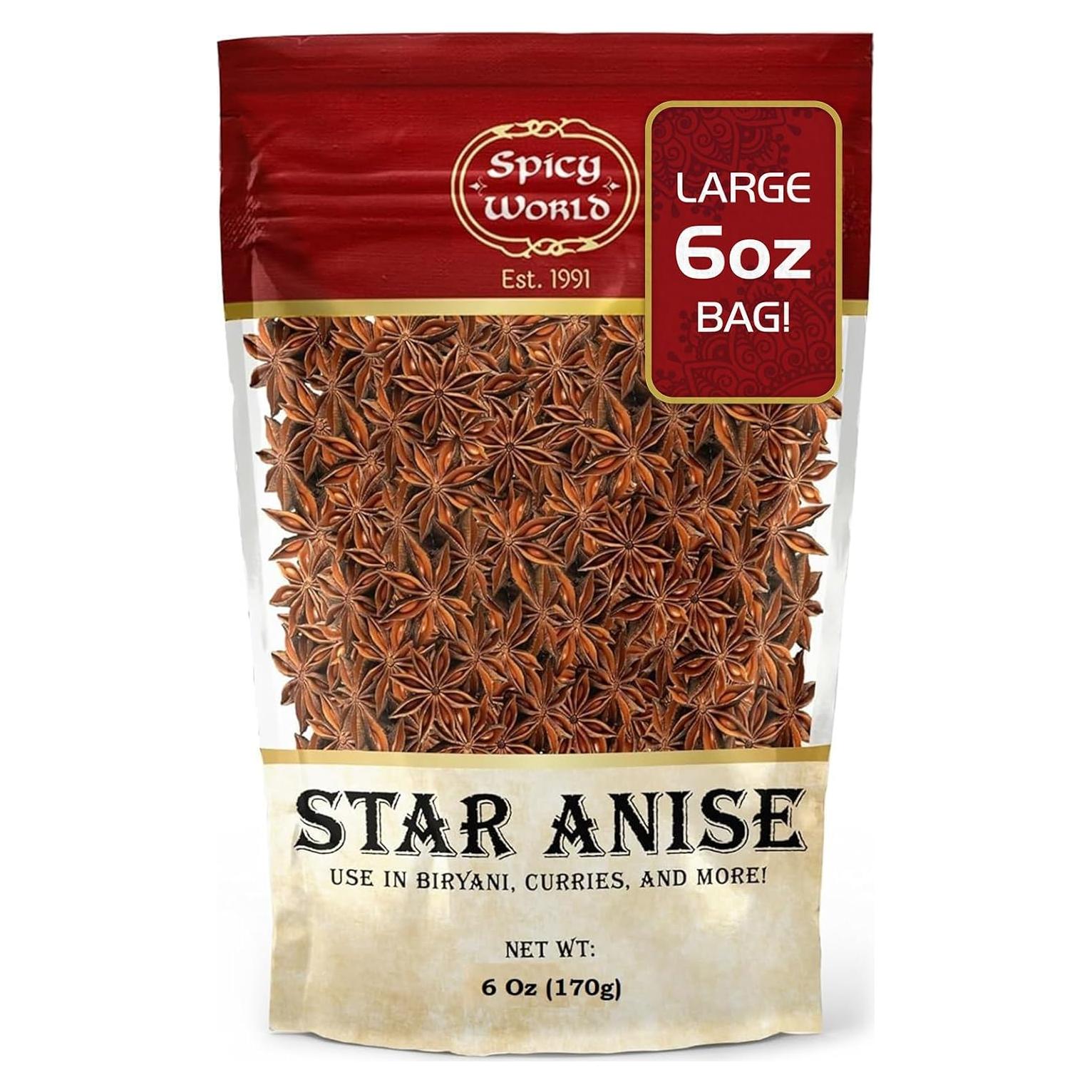 Bolsas de Anís Estrellado Entero 170g - Spicy World
