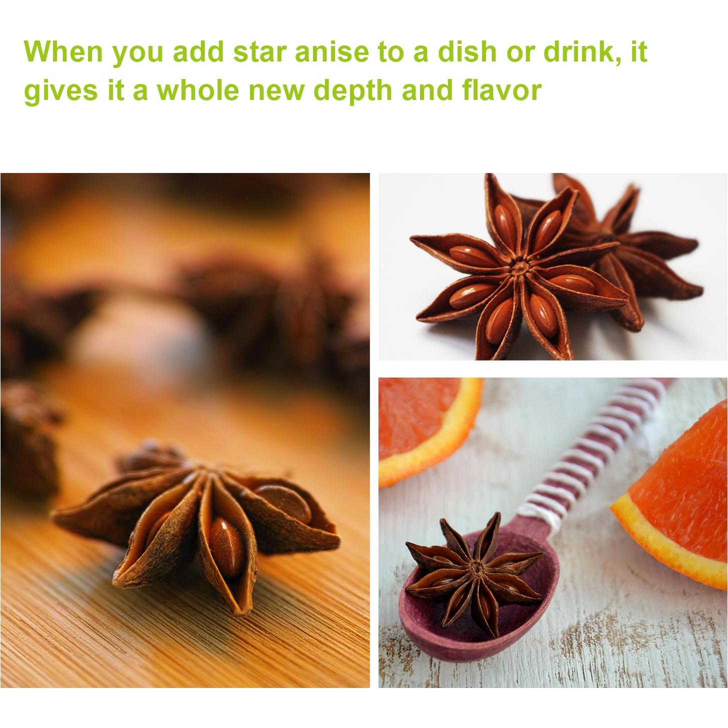 Anís Estrella Entero 227 g Viaje de Kah - Especia Natural