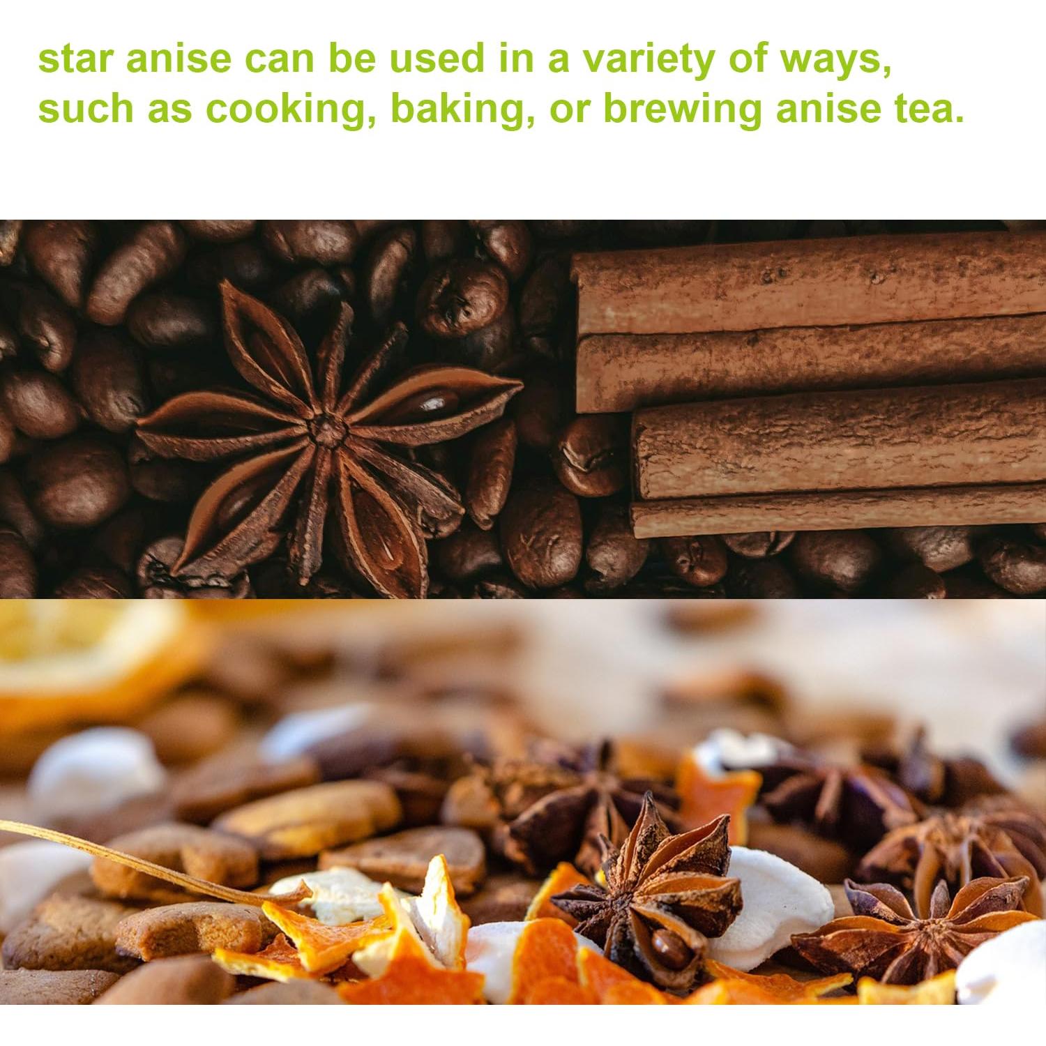 Anís Estrella Entero 227 g Viaje de Kah - Especia Natural