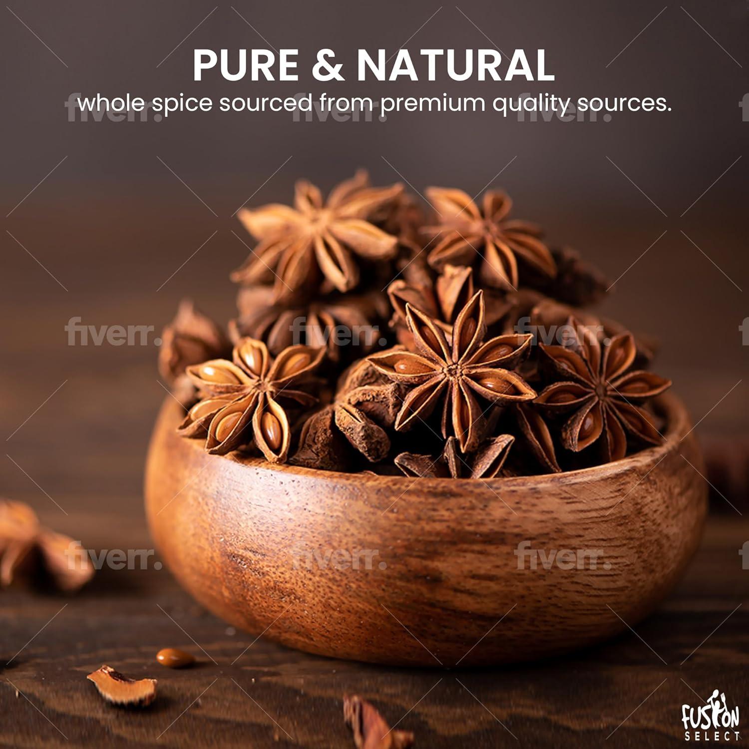 Anís Estrellado Seco Fusión Select 113.4 g - Especia Natural