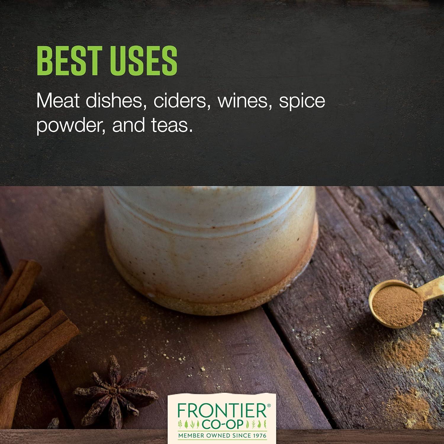 Anís Estrella Orgánico Entero Frontier Co-op 453g - Vainas Secas