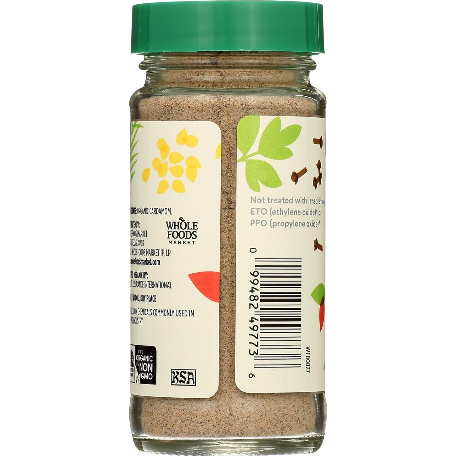 Cardamomo Molido Orgánico 365 Whole Foods 53 Gramos