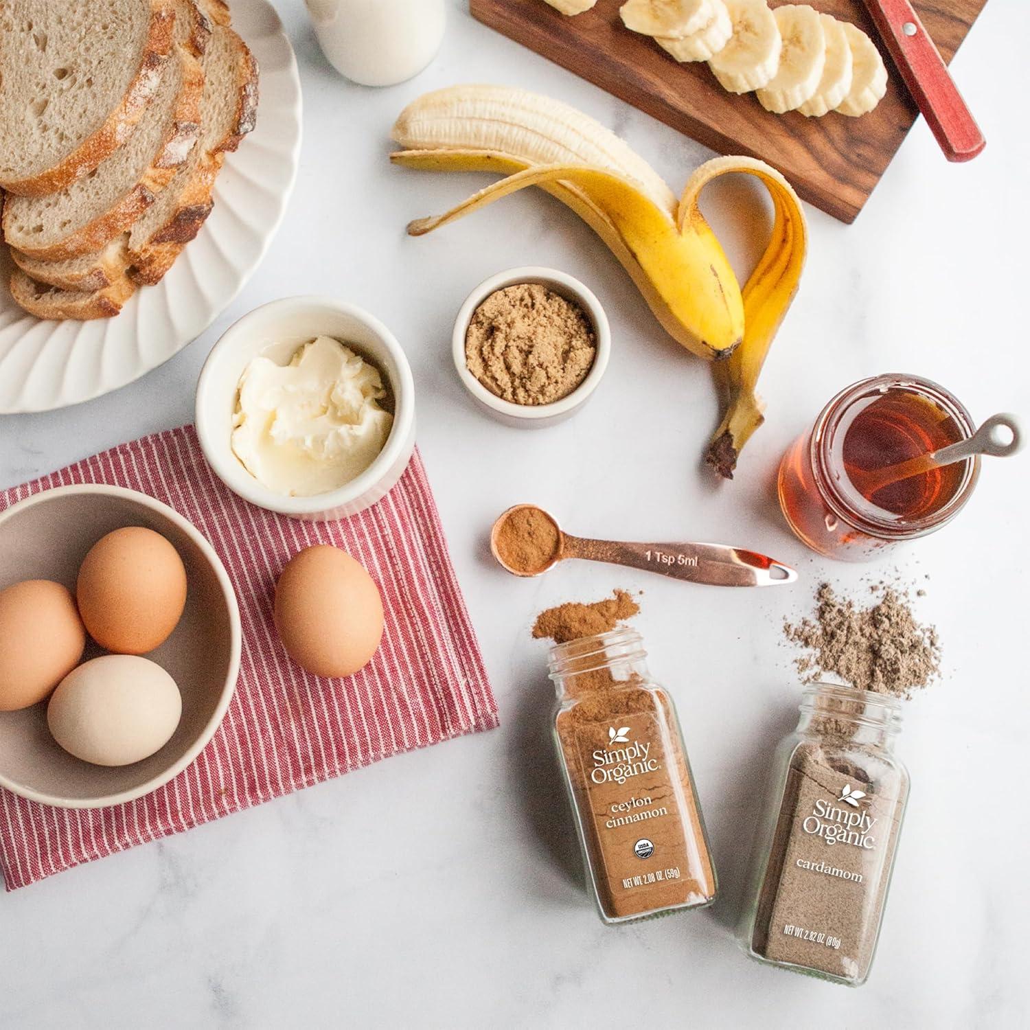 Cardamomo Molido Orgánico Simplemente Orgánico 80g Kosher