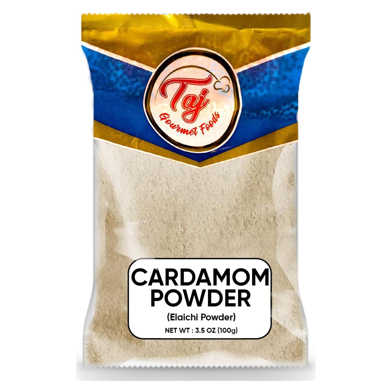 Polvo de Cardamomo TAJ 100g - Cardamomo Molido Premium