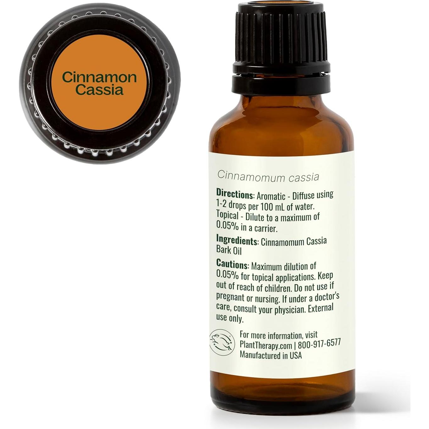 Aceite Esencial de Canela Cassia Plant Therapy 30 mL 100% Puro