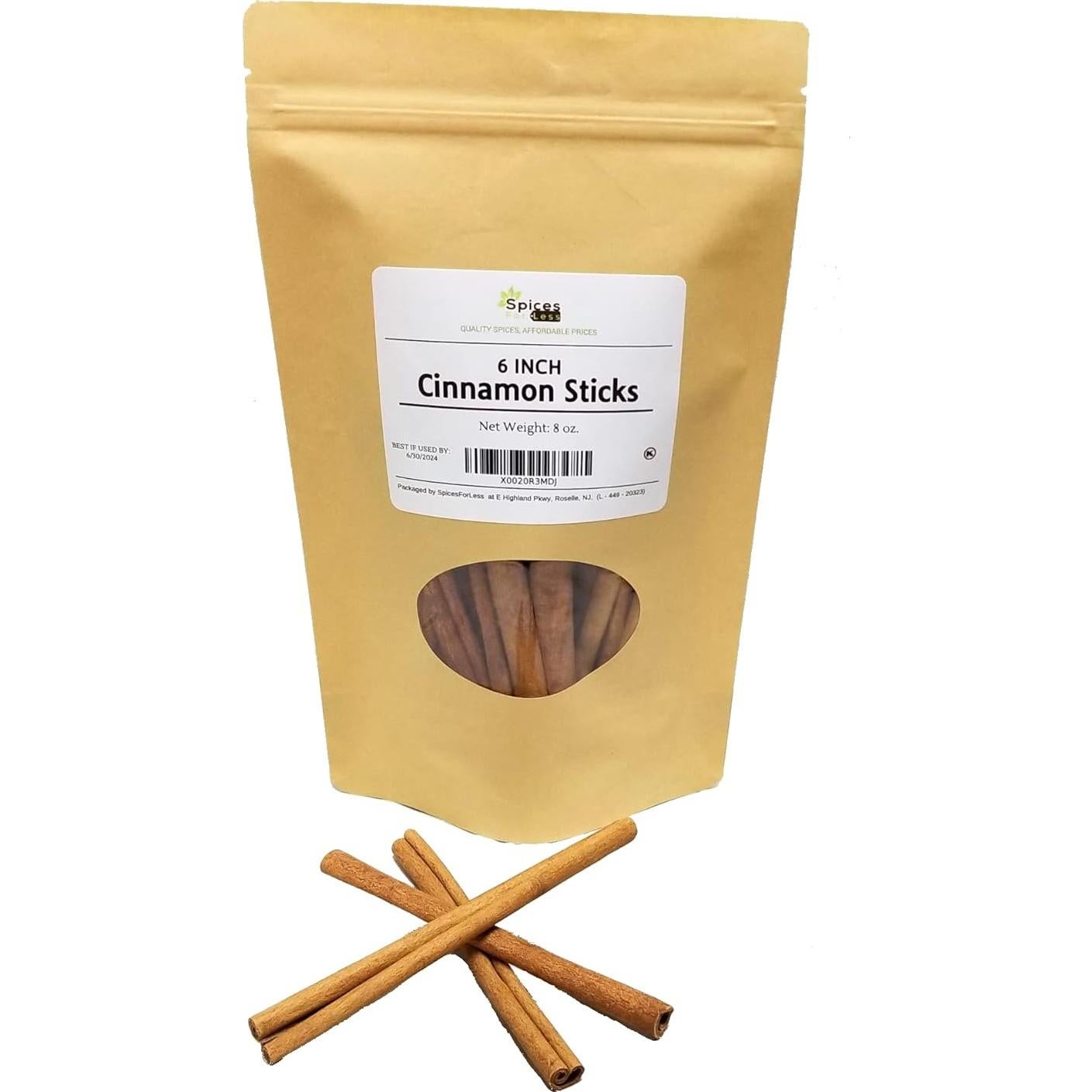 Palitos de Canela Enteros SFL Cassia 15 cm - Calidad Premium