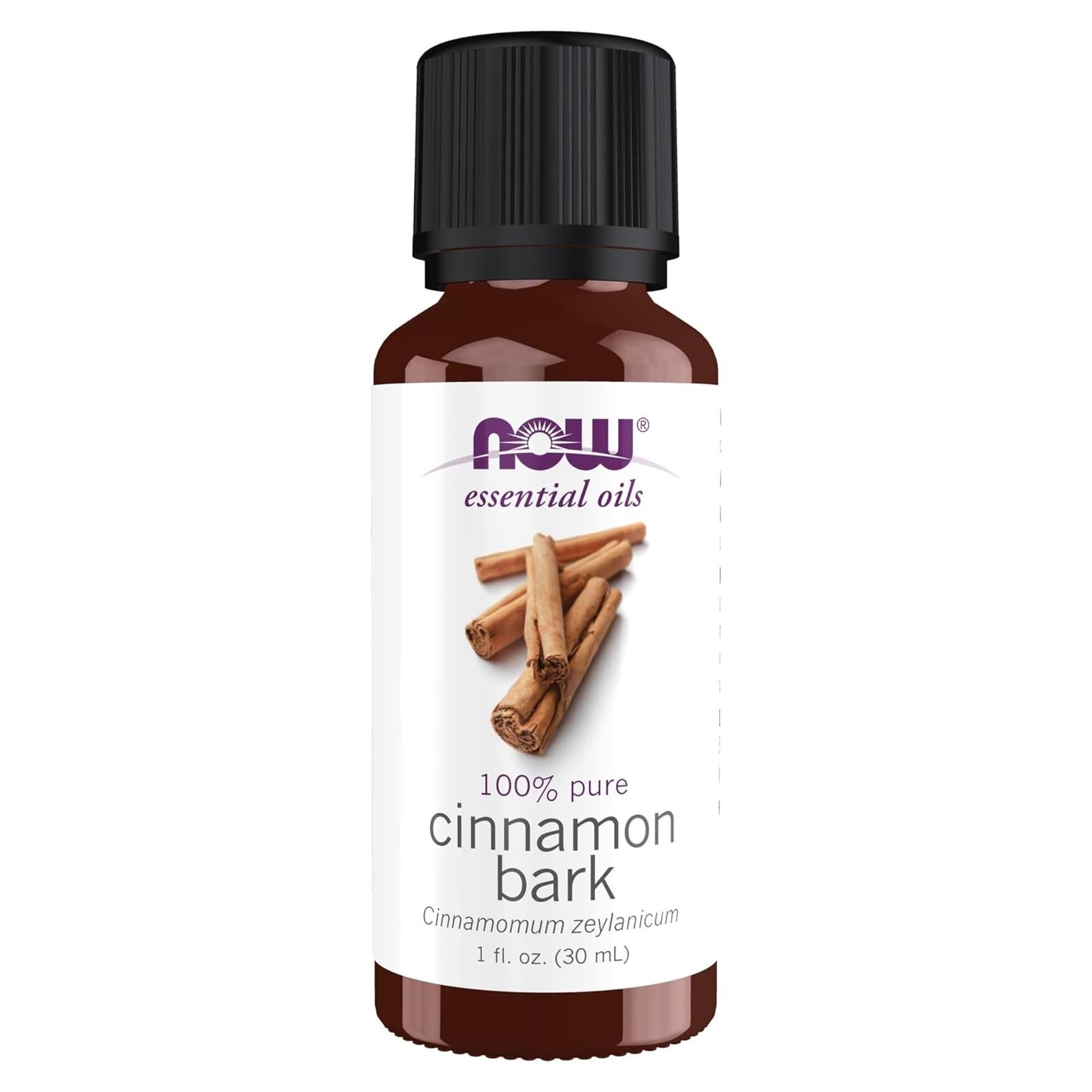 Aceite Esencial de Canela NOW 100% Puro 28.35g Aromaterapia