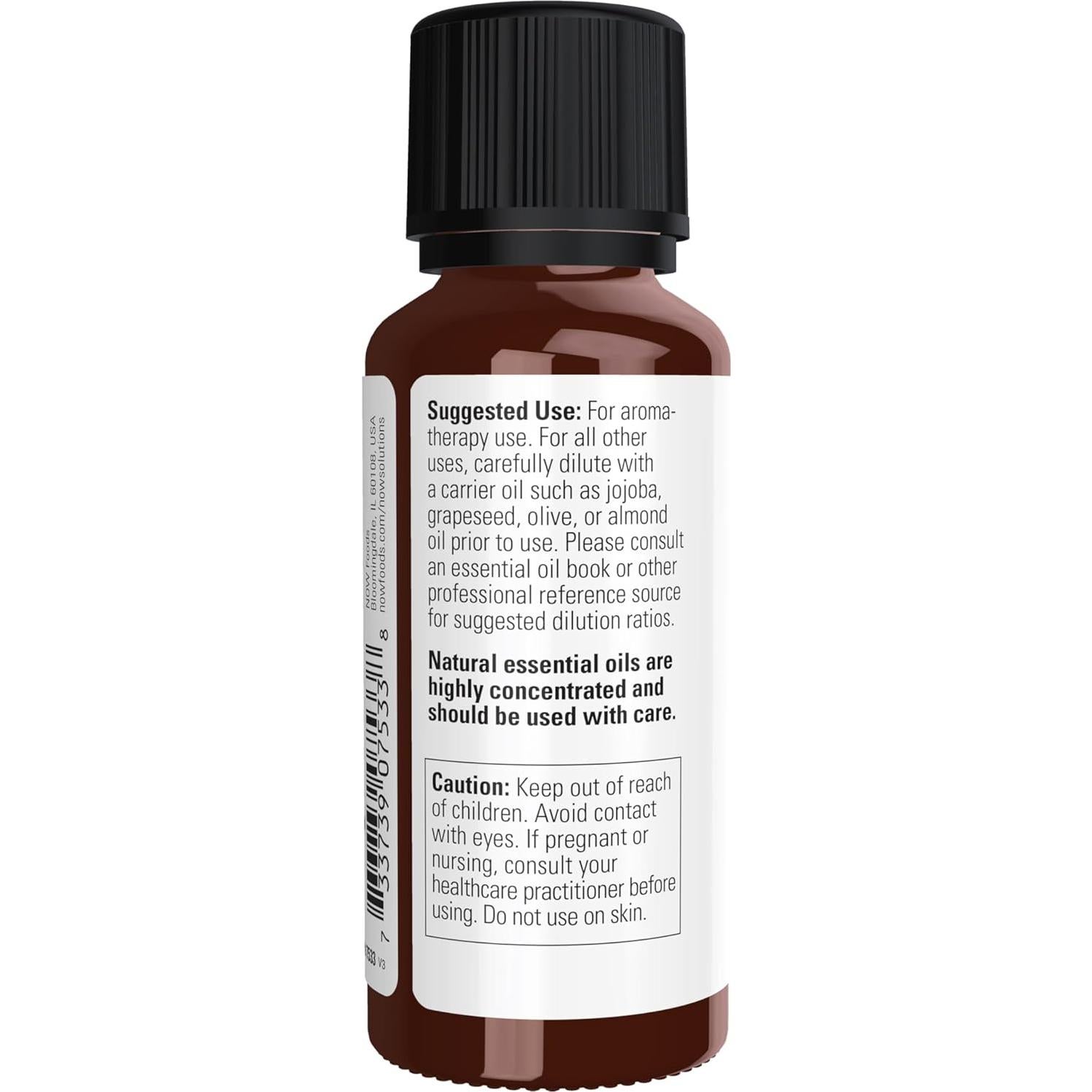 Aceite Esencial de Canela NOW 100% Puro 28.35g Aromaterapia