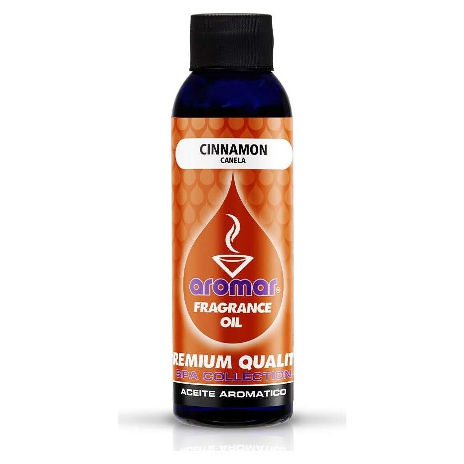 AROMAR Aceite de Fragancia Premium 2x120ml Canela Aromaterapia