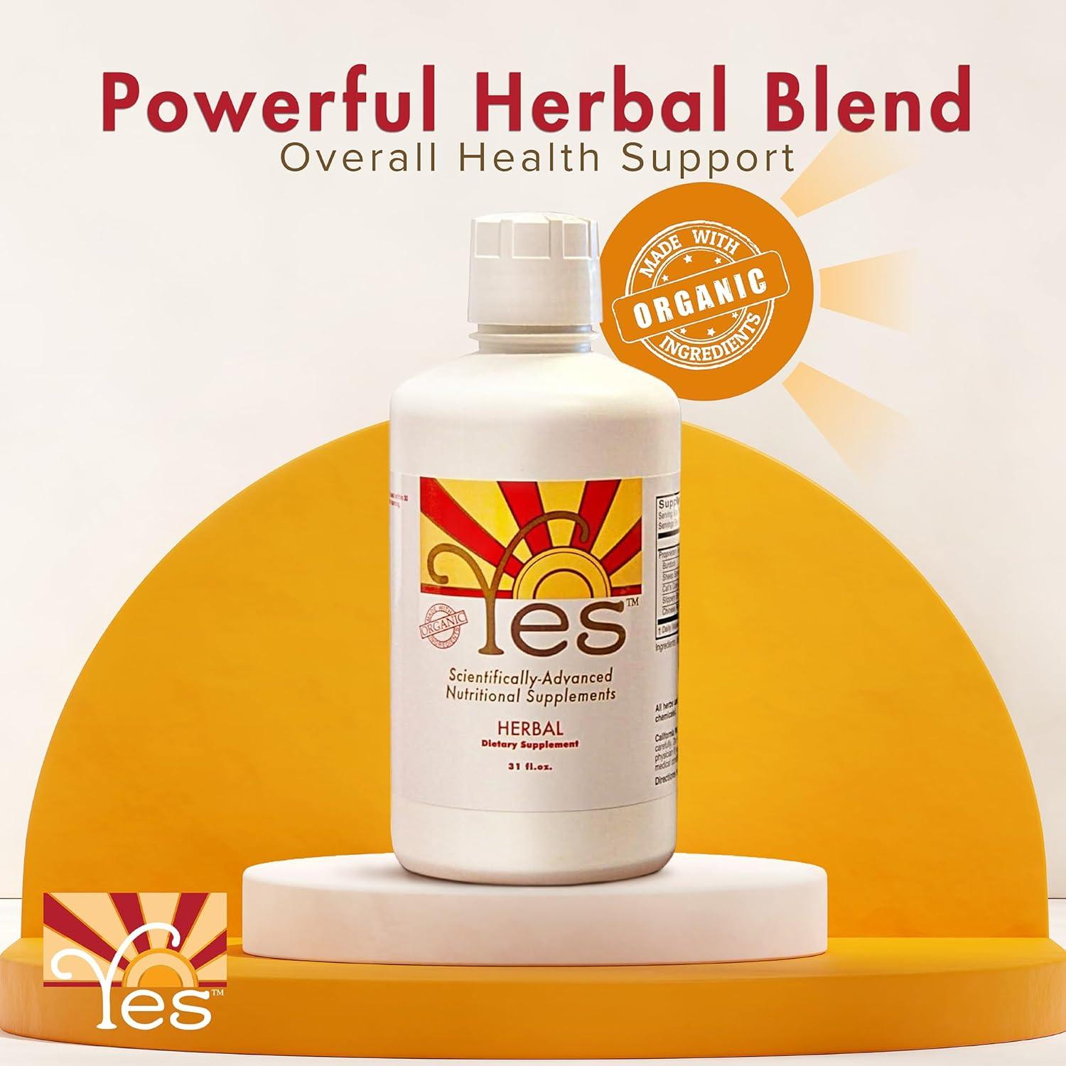 Suplemento Herbal Inmunológico YES - 5 Botánicos 31oz