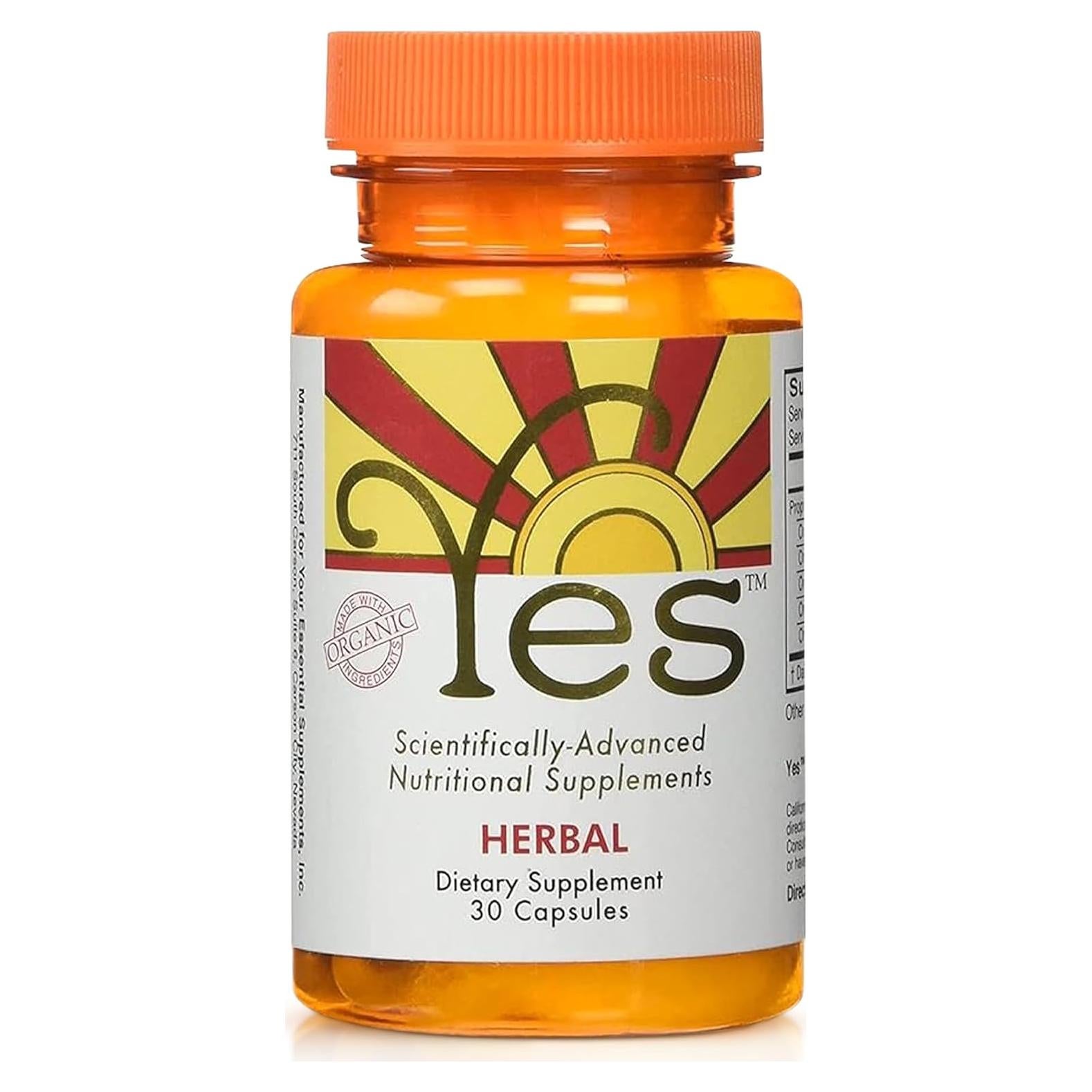 Suplemento Inmunológico Herbal Yes - 30 Cápsulas - Bardana, Acónito, Garra de Gato