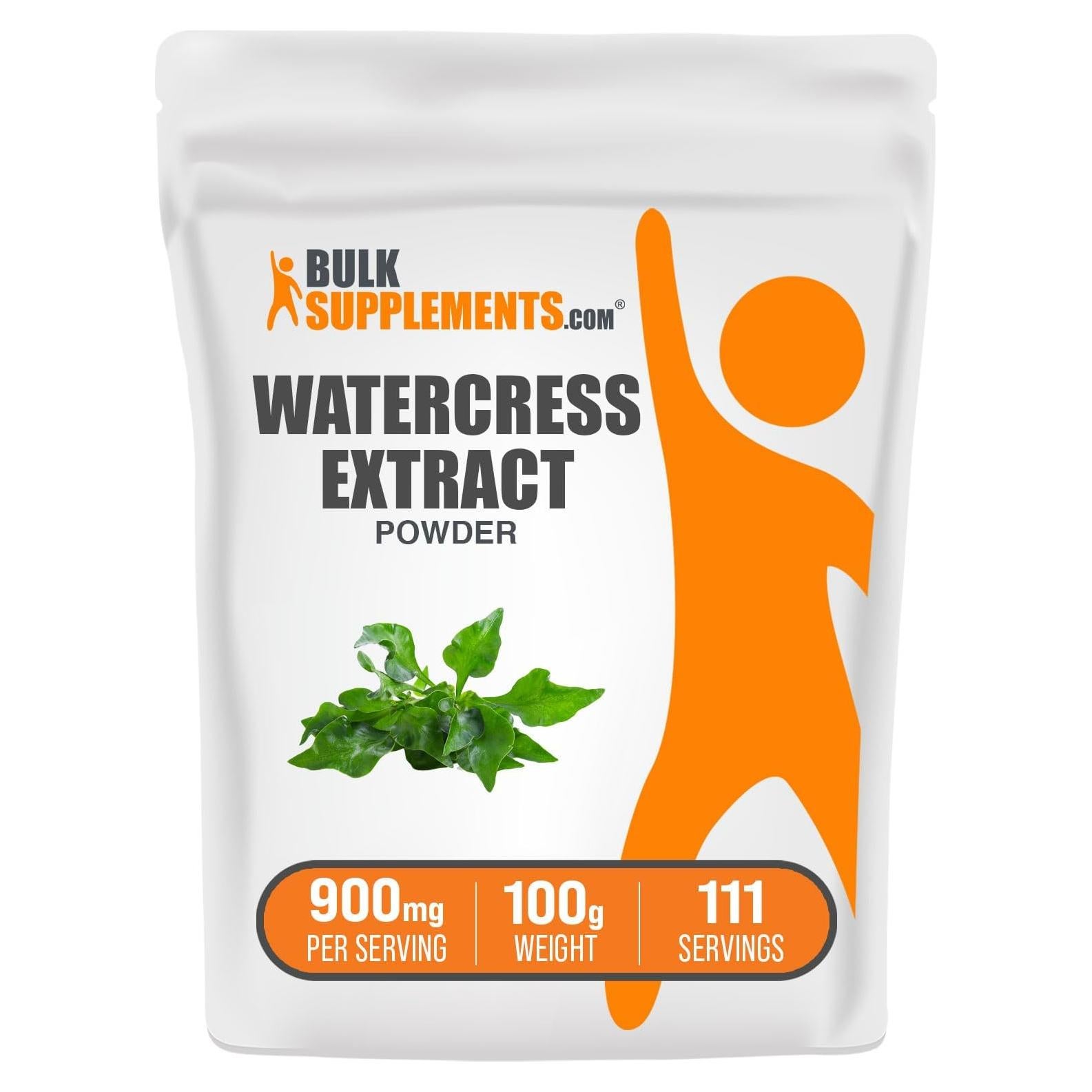 Extracto de Berro en Polvo BulkSupplements 100g - Sin Gluten