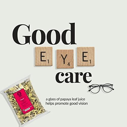 Hojas Secas de Papaya Akshit - Té Natural 73.93g Sin Aditivos