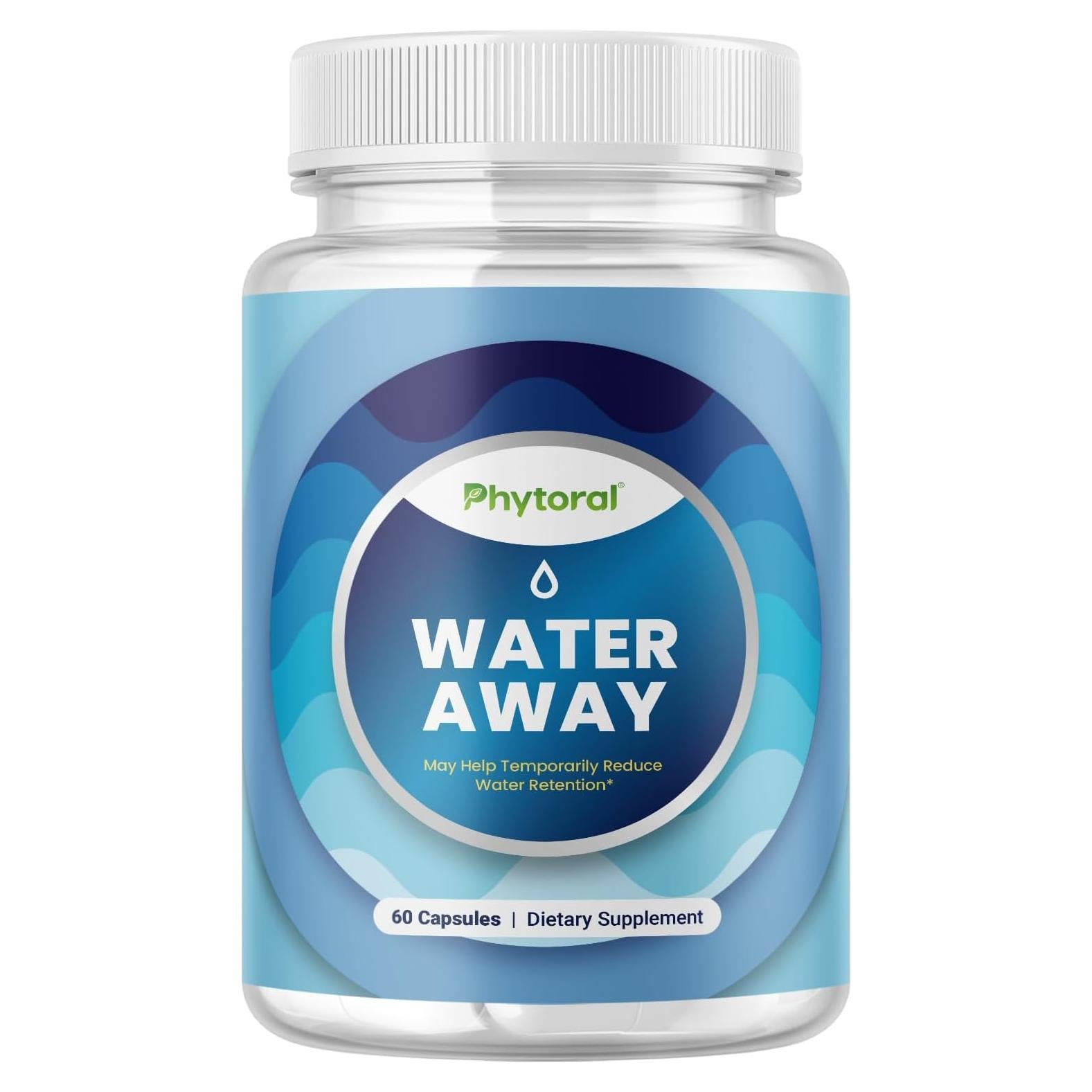 Píldoras Diuréticas Herbales Phytoral 60 Unidades - Alivio Hinchazón
