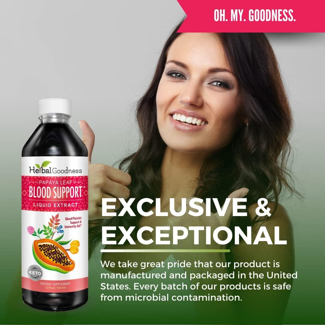 Líquido de Soporte para la Sangre Bondad Herbal 355ml