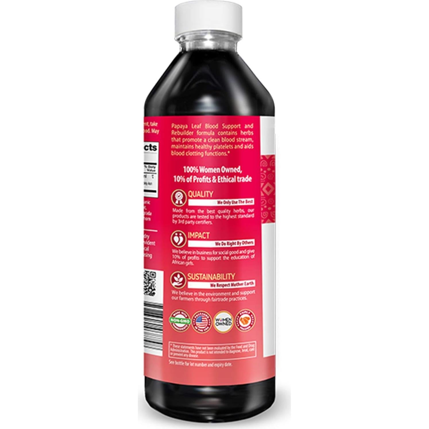 Líquido de Soporte para la Sangre Bondad Herbal 355ml