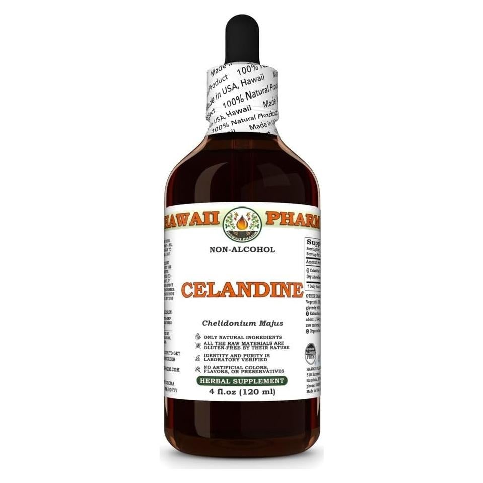 Extracto Líquido de Celandina Hawaii Pharm 118 ml Natural Vegano
