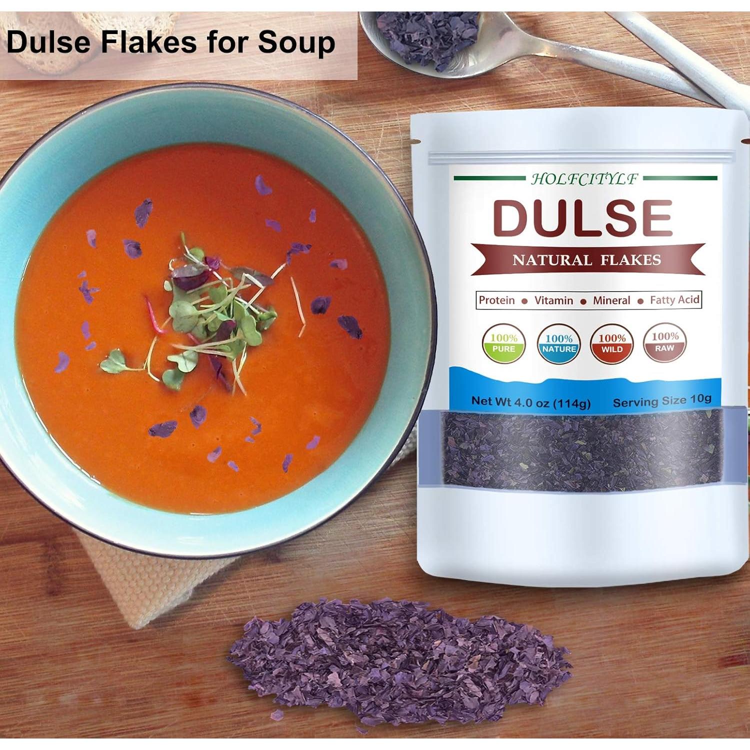 Copos de Dulse Natural Holfcitylf 226g Sin OGM Secados al Sol