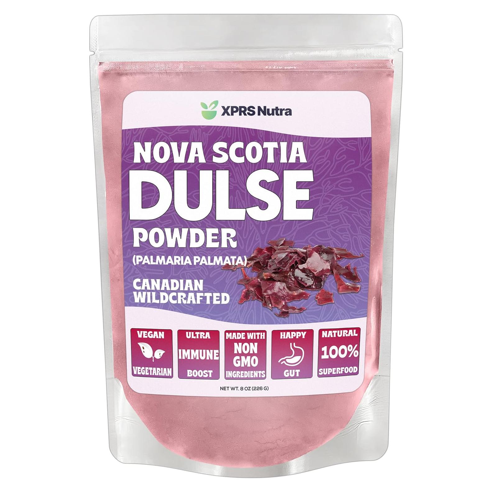 Polvo de Dulse Orgánico XPRS Nutra 227g - Superalimento Marino