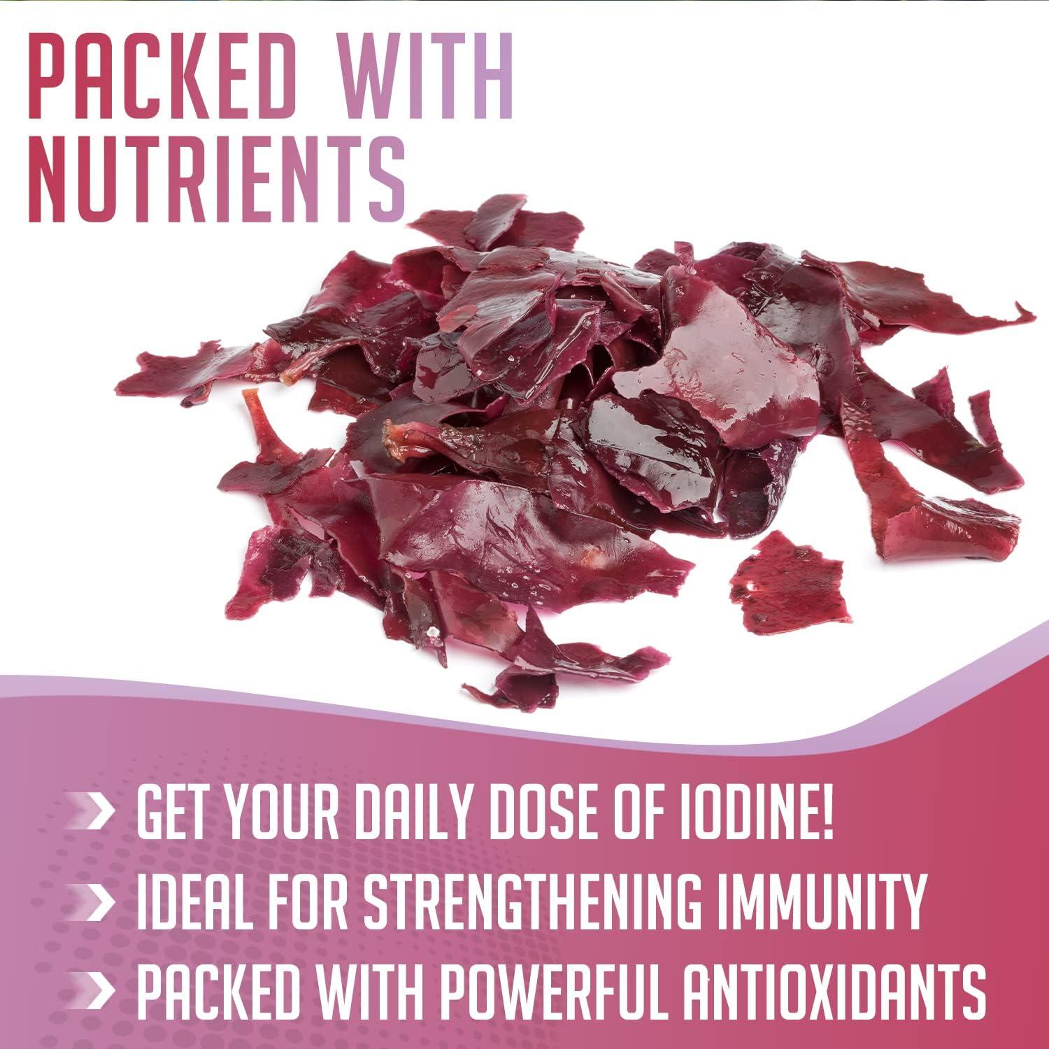 Polvo de Dulse Orgánico XPRS Nutra 227g - Superalimento Marino