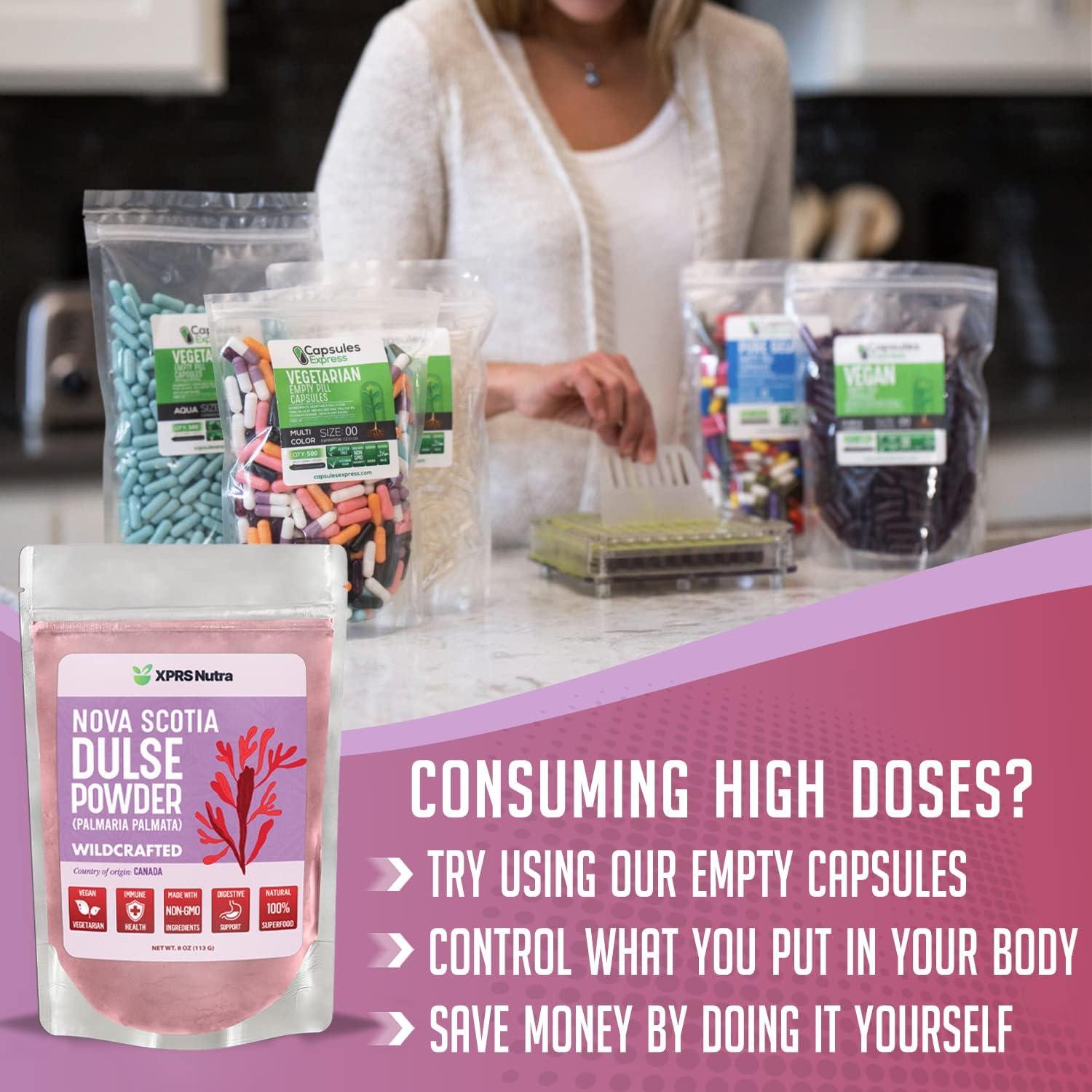 Polvo de Dulse Orgánico XPRS Nutra 227g - Superalimento Marino