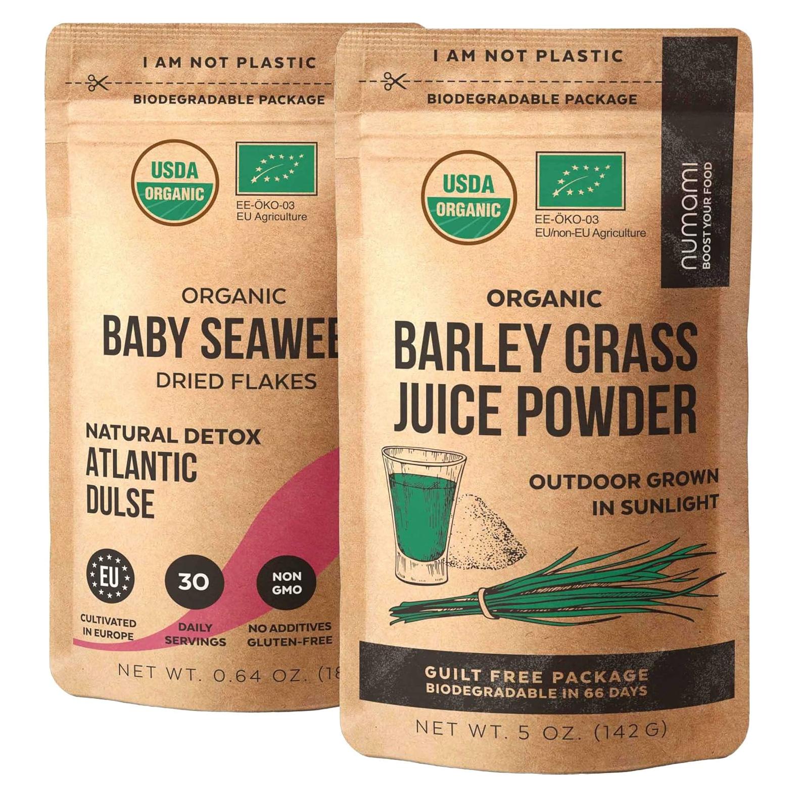 Polvo de Jugo de Césped de Cebada Numami 100% Orgánico 100g