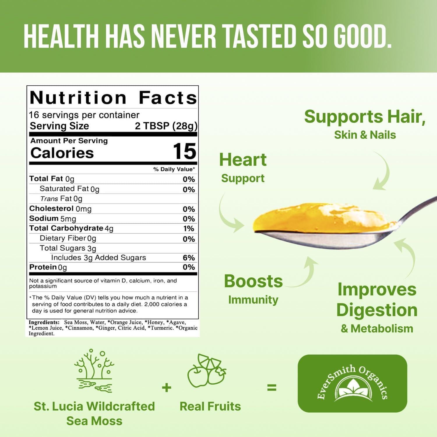 Gel de Musgo Marino Irlandés Silvestre EverSmith 453.6 g