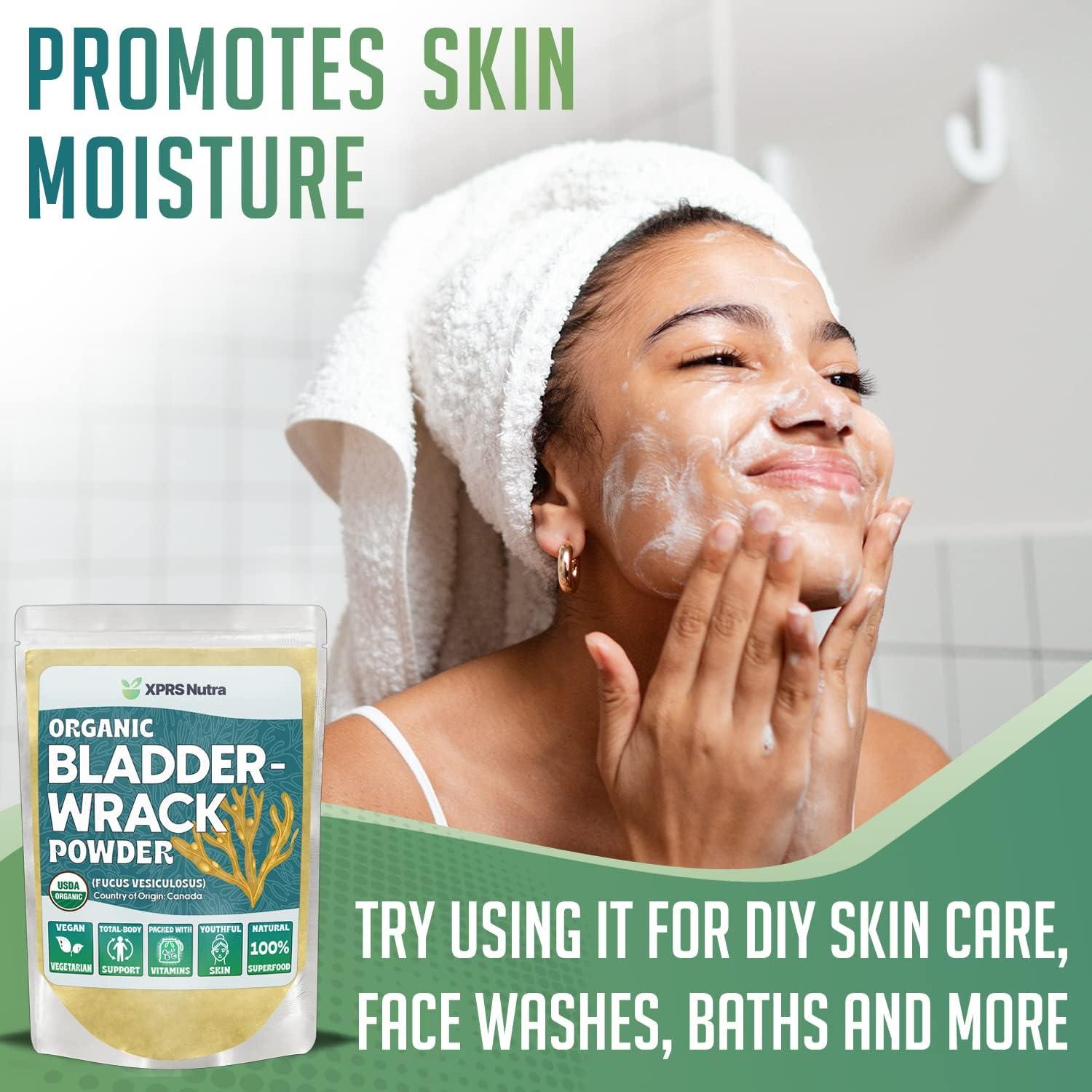 Polvo Orgánico de Algas Marinas XPRS Nutra 226.8g - Suplemento Vegano