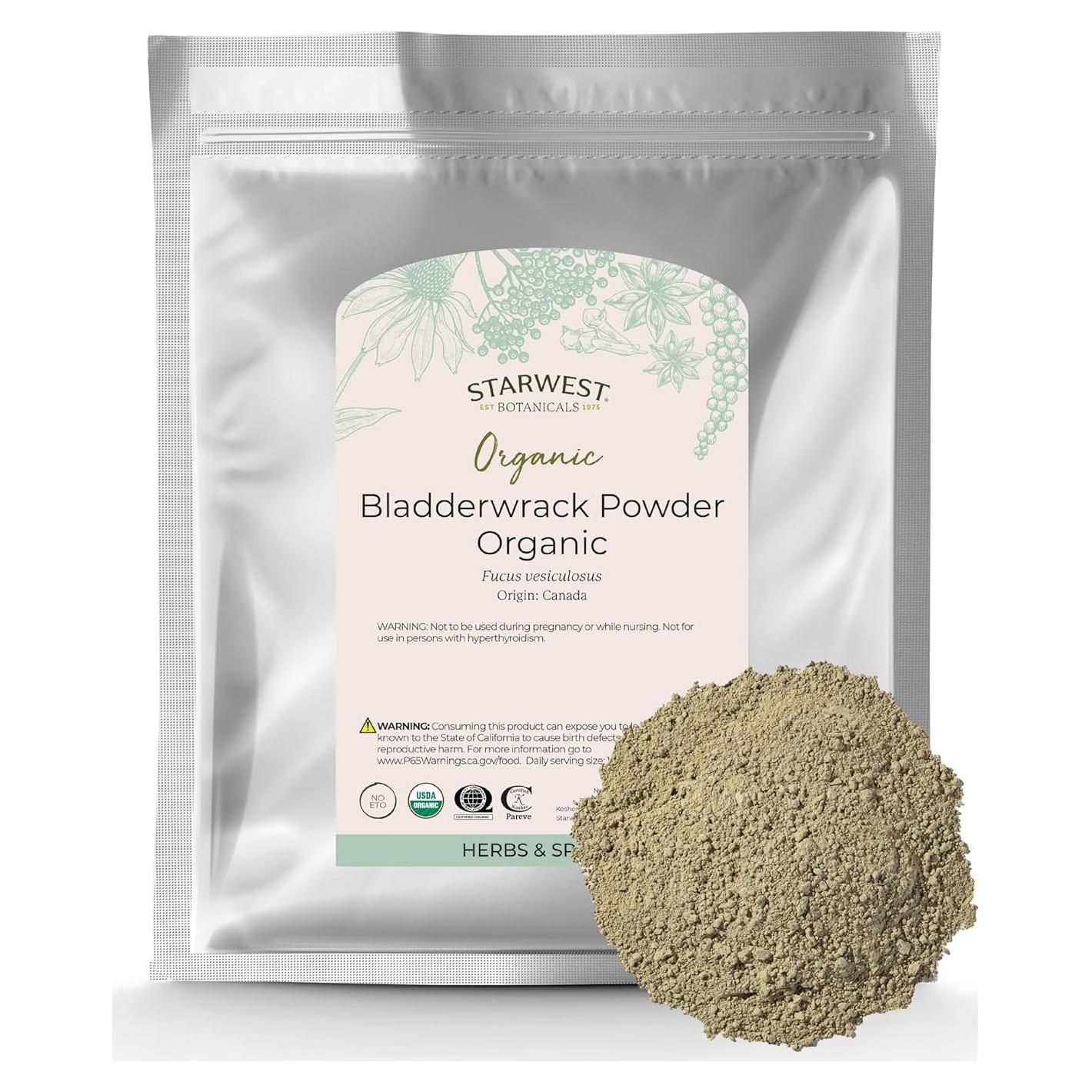 Polvo de Algas Marinas Orgánico Starwest Botanicals 0.45 kg