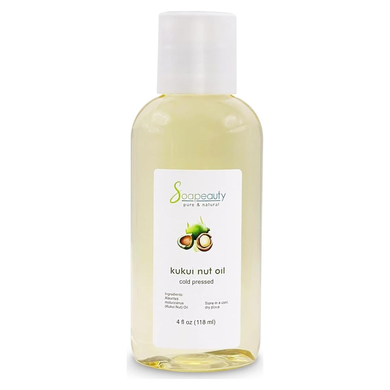 Aceite de Nuez Kukui Soapeauty 118.3 ml Hidratante Natural