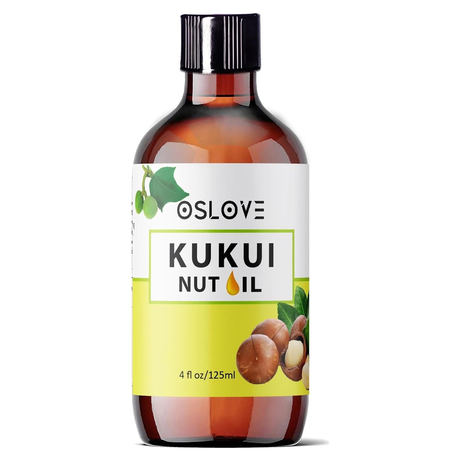 Aceite de Nuez de Kukui Puro Oslove 118 ml Hidratante