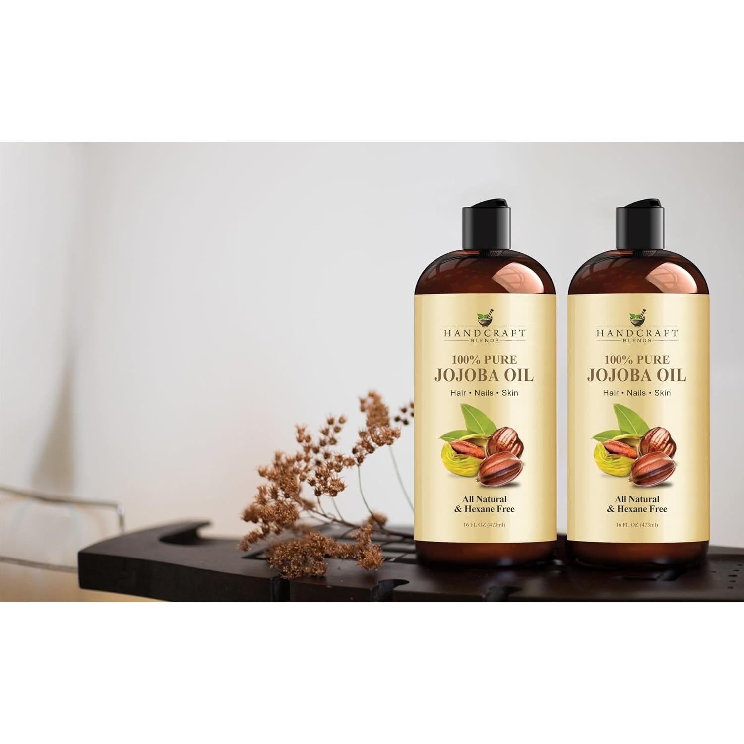 Aceite de Jojoba Handcraft Blends 473 ml - 100% Puro y Natural