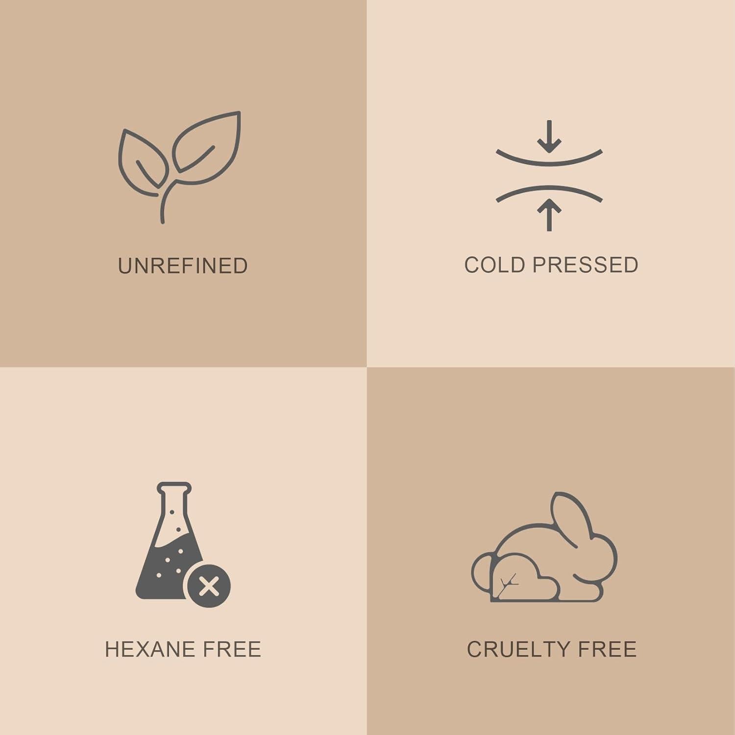 Aceite de Jojoba Puro Orgánico Yoken 473ml Hidratante Natural