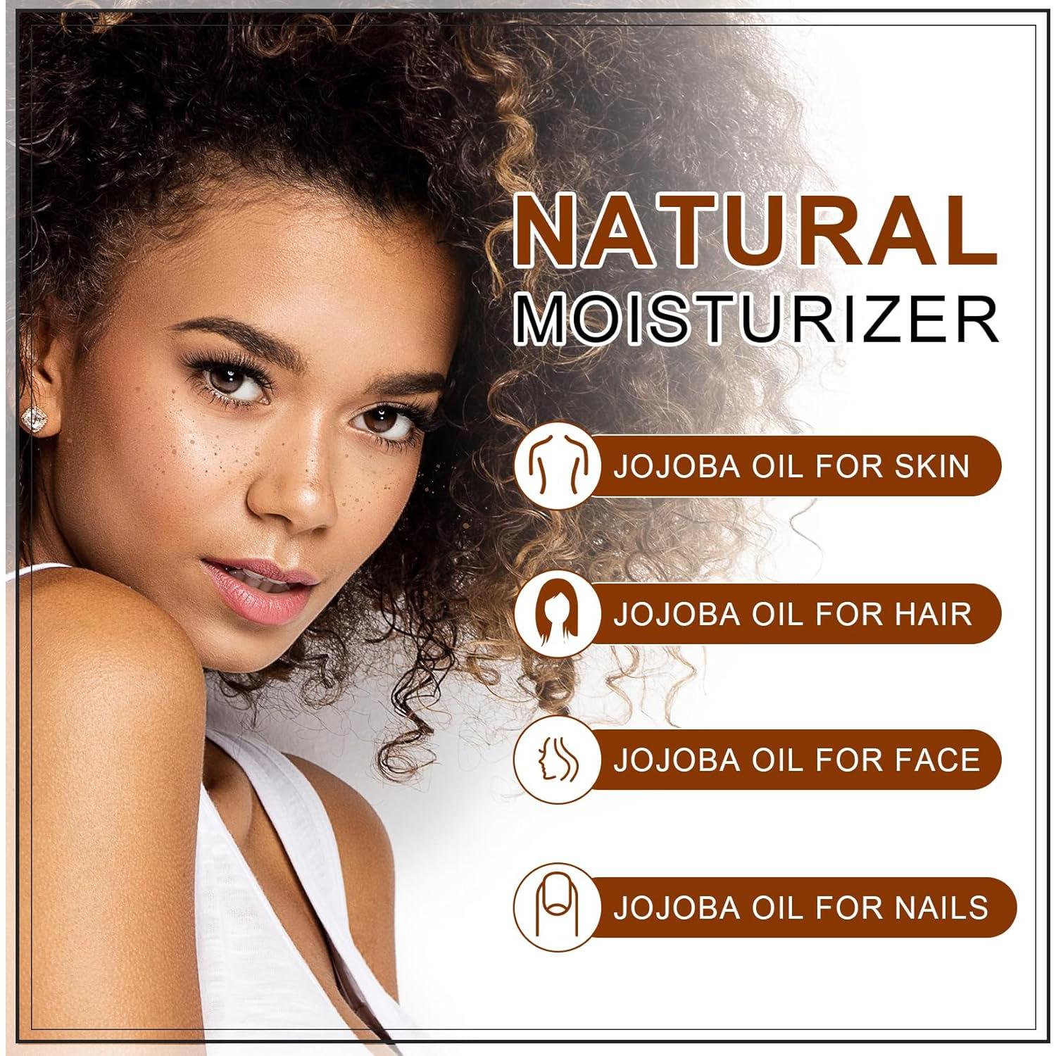 Aceite de Jojoba Puro Orgánico Yoken 473ml Hidratante Natural