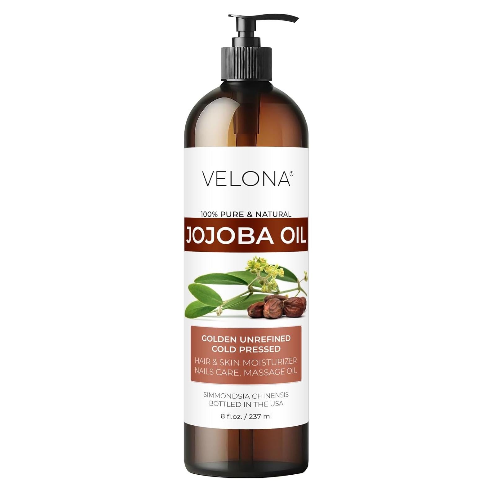 Aceite de Jojoba 100% Puro Velona 226g Hidratante Natural
