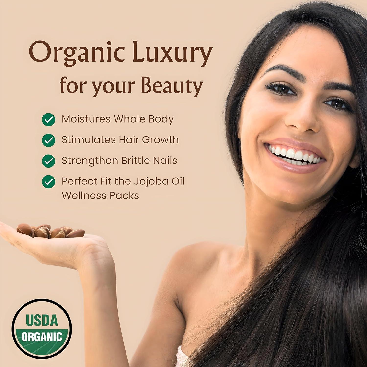 Aceite de Jojoba Orgánico BodyJ4You 29.57 ml - Hidratante Natural