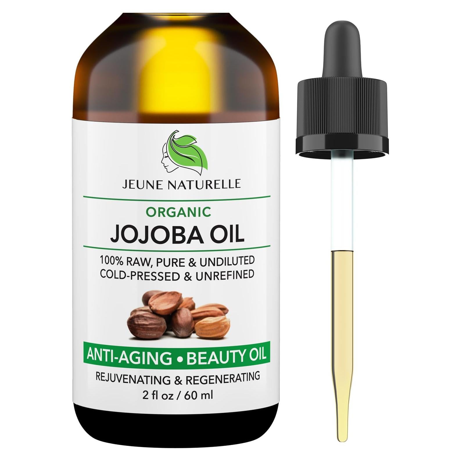 Aceite de Jojoba Orgánico Jeune Naturelle 59 ml - Puro y Sin Refinar