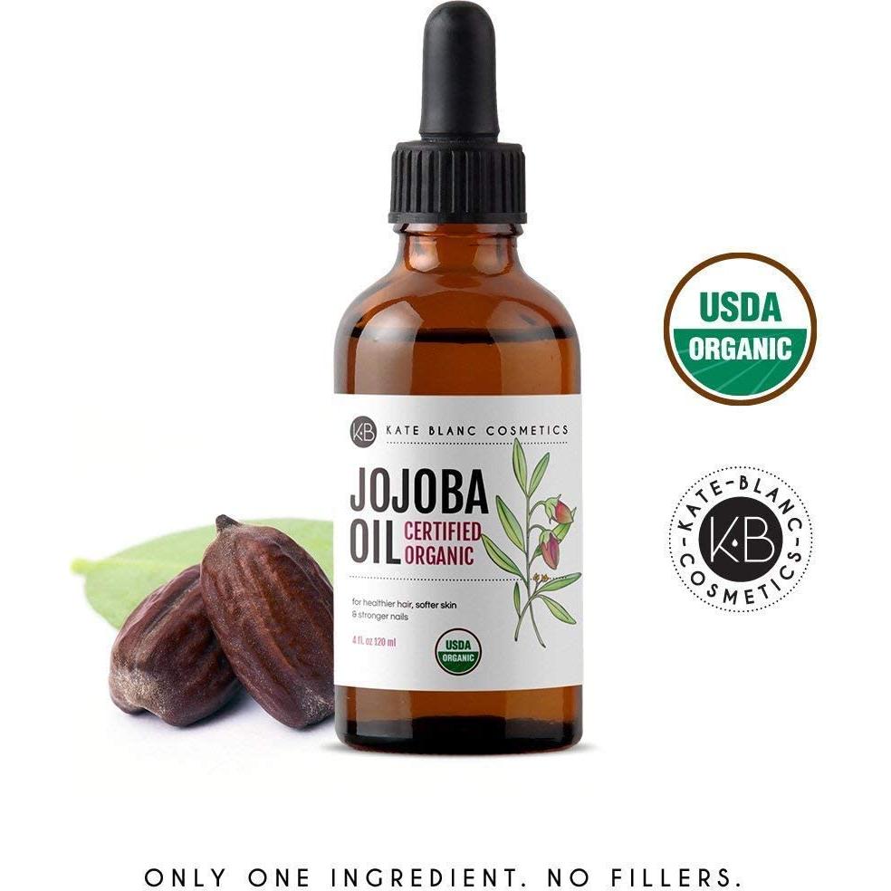 Aceite de Jojoba Orgánico Kate Blanc 59ml - Hidratante Facial y Capilar