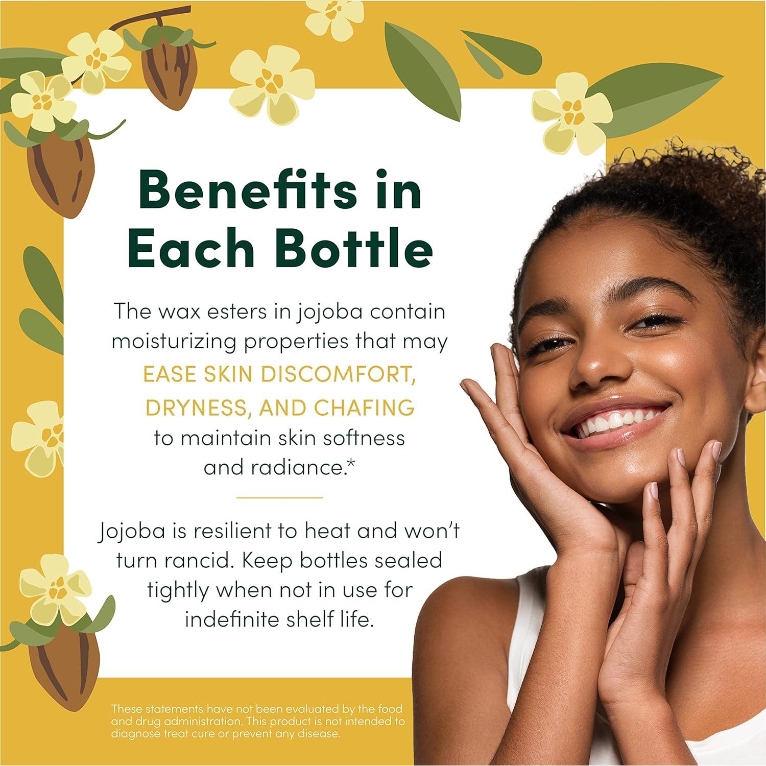 Aceite de Jojoba Orgánico HobaCare 480ml - Piel y Cabello